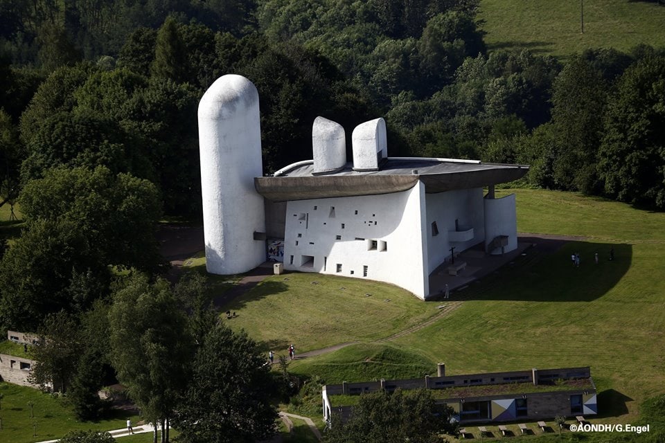 La Chapelle Notre Dame du Haut à RONCHAMP_ Haute Saone