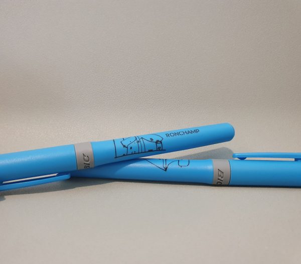 Surligneur BIC® Highlighter Grip - Bleu - Chapelle de Ronchamp