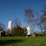 Vue générale la chapelle Le Corbusier